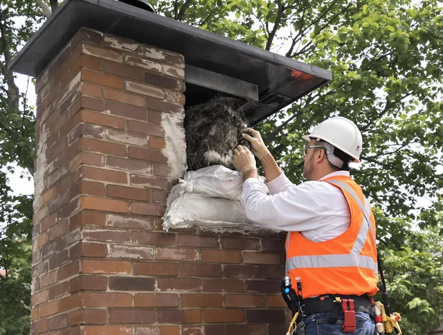 Humane removal of debris and animals by Menifee Chimney Sweep in Menifee, CA