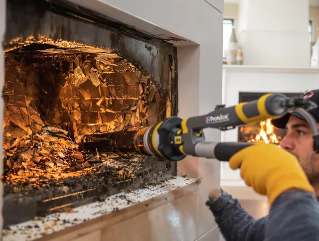 Professional chimney cleaning by Menifee Chimney Sweep in Menifee, CA