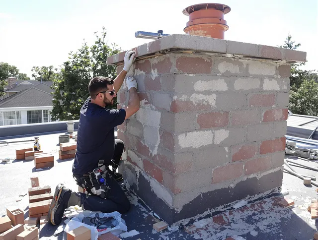 Advanced chimney repair process by Menifee Chimney Sweep in Menifee, CA